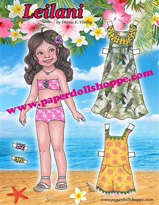 Baby Dear Paper Doll